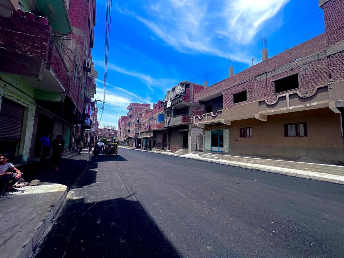 جانب من أعمال الطريق، فيتو