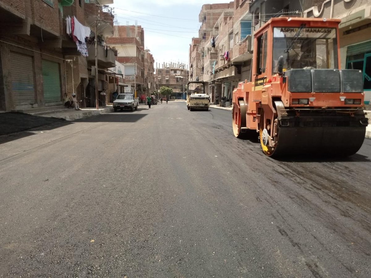 جانب من أعمال الطريق، فيتو