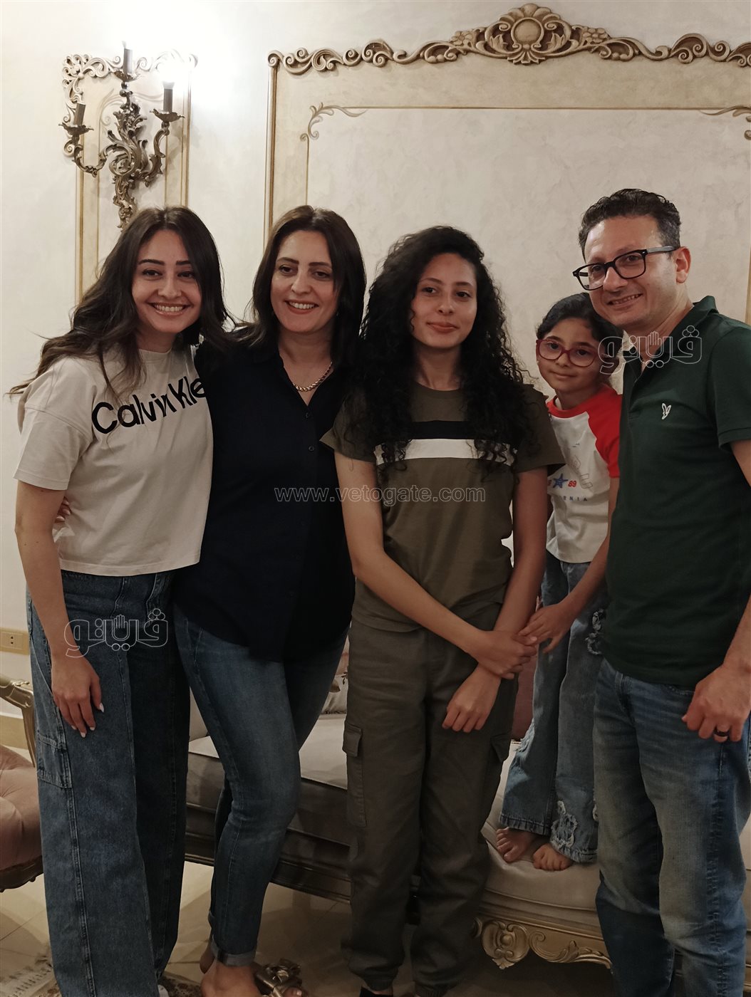 عائلة الدكتورة كريستين زاهر حنا، فيتو