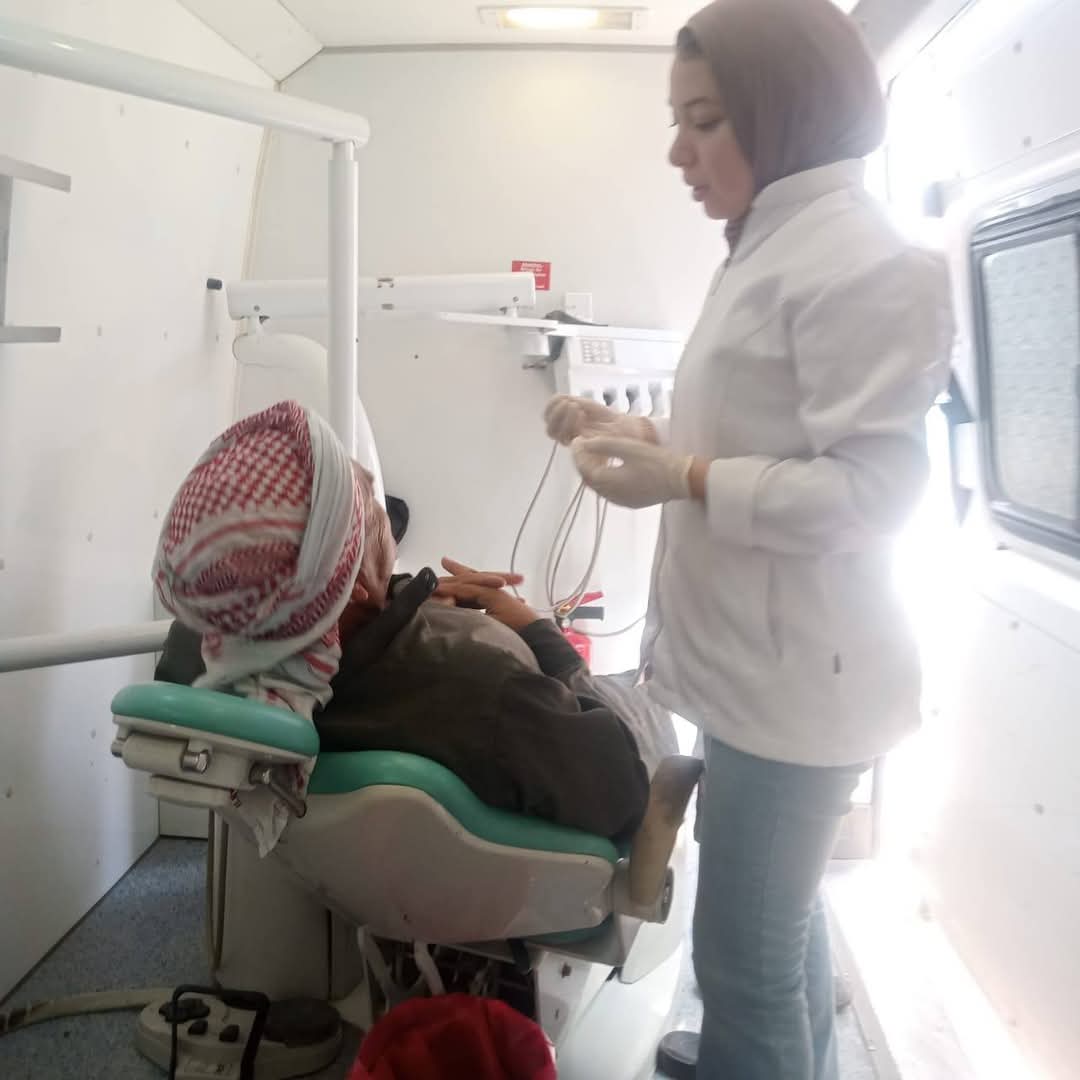 جانب من فعاليات القافلة، فيتو