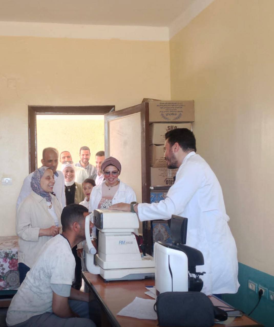 جانب من فعاليات القافلة، فيتو