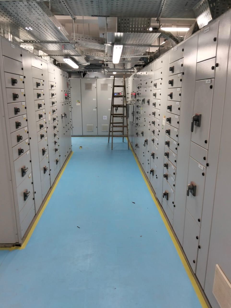 محطة كهرباء جديدة بمستشفى أبو الريش