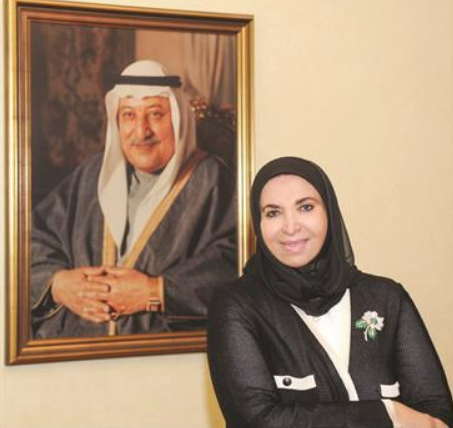 سعاد الصباح وزوجها عبد الله المبارك، فيتو