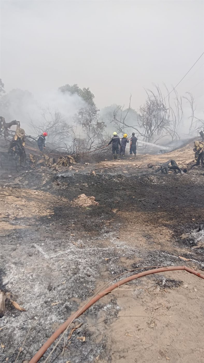 حريق مستعمرة الجذام الخانكة القليوبية  ، فيتو 