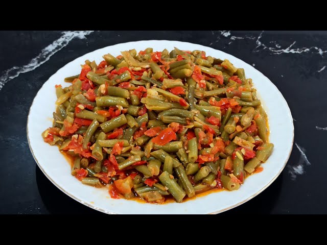 طريقة عمل الفاصولياء الخضراء