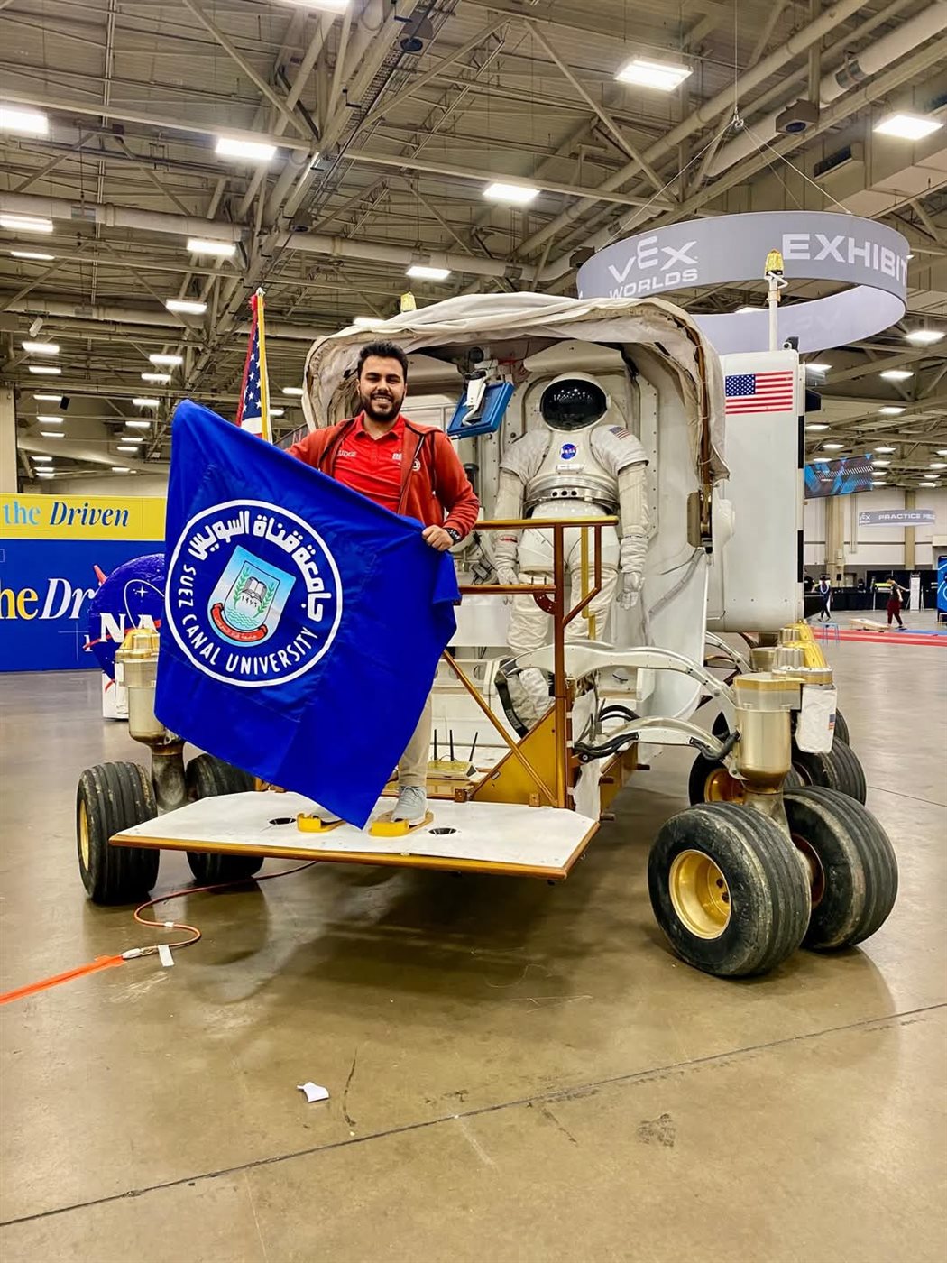 جانب من مشاركة الطالب، فيتو