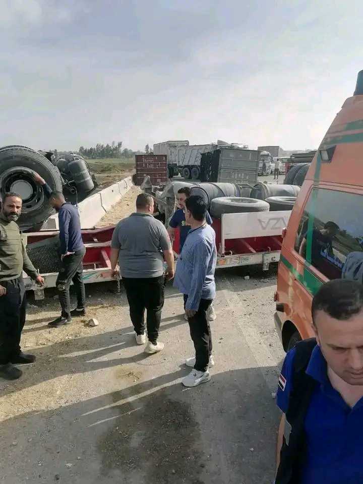  مصرع وإصابة 4أشخاص بحادث تصادم في الشرقية،فيتو