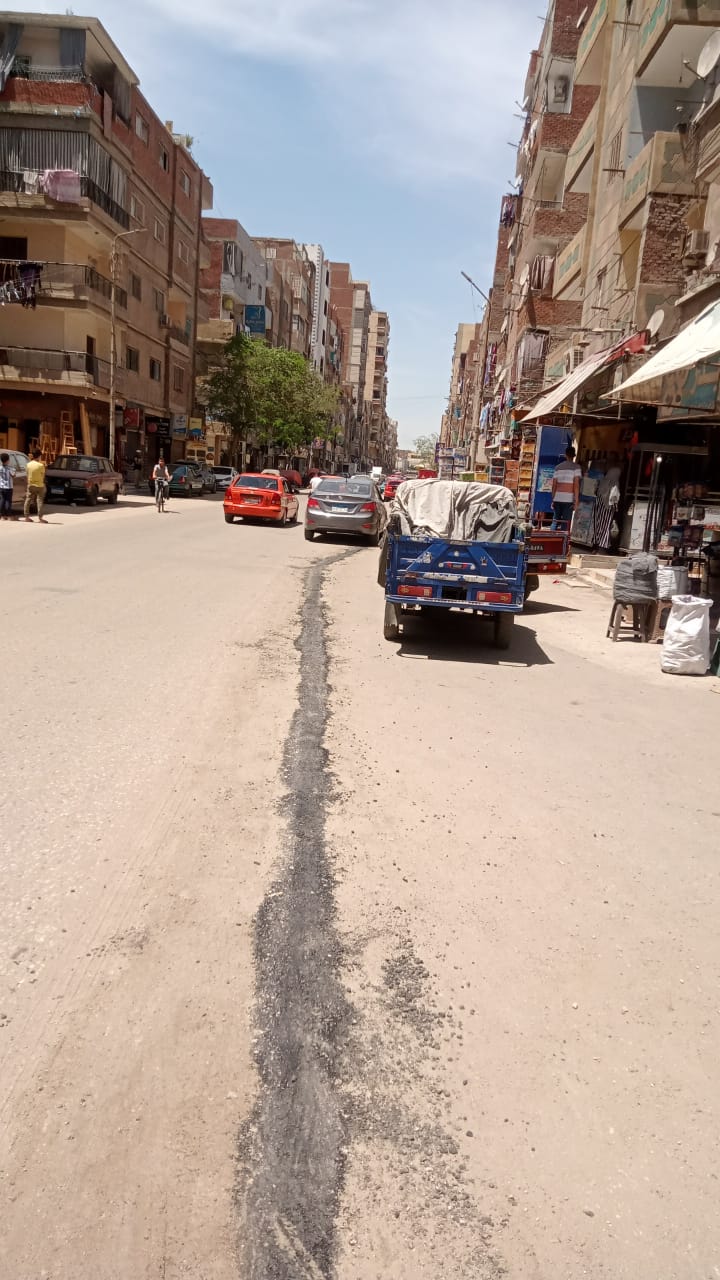 جانب من أعمال الطرق،فيتو