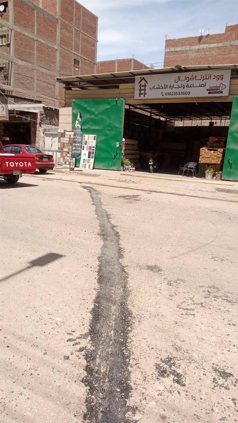 جانب من أعمال الطرق،فيتو