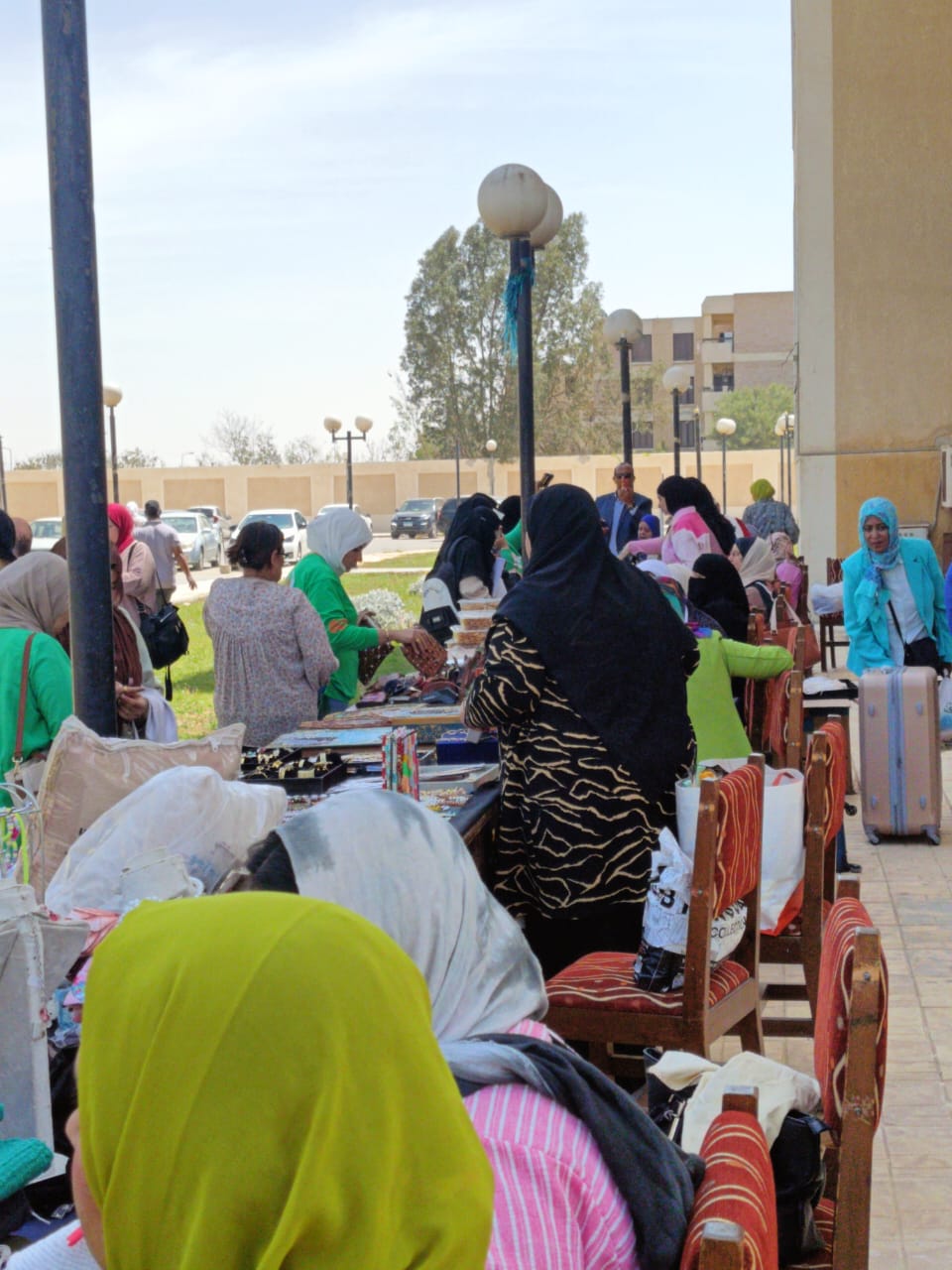 جانب من فعاليات المعرض،فيتو