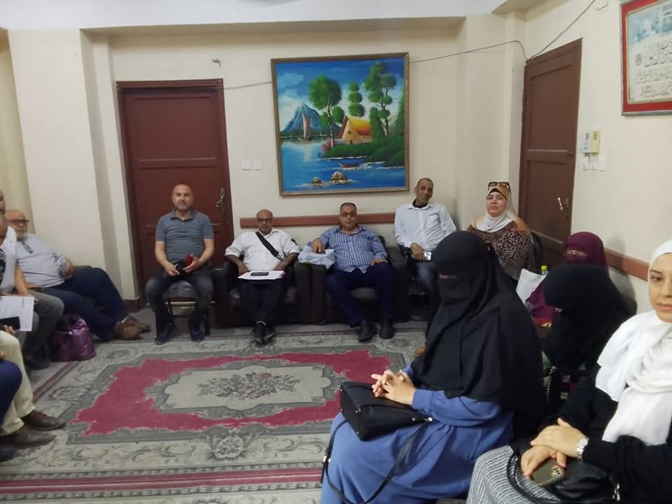 جانب من الاجتماع، فيتو