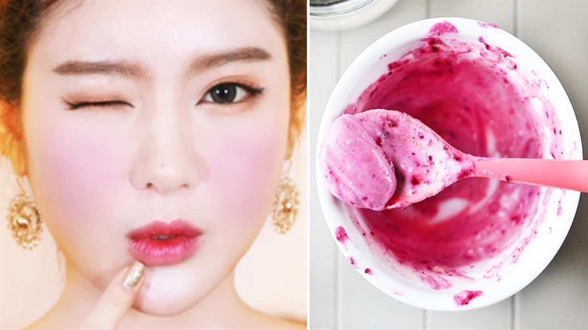 قناع الجيلاتين والبنجر