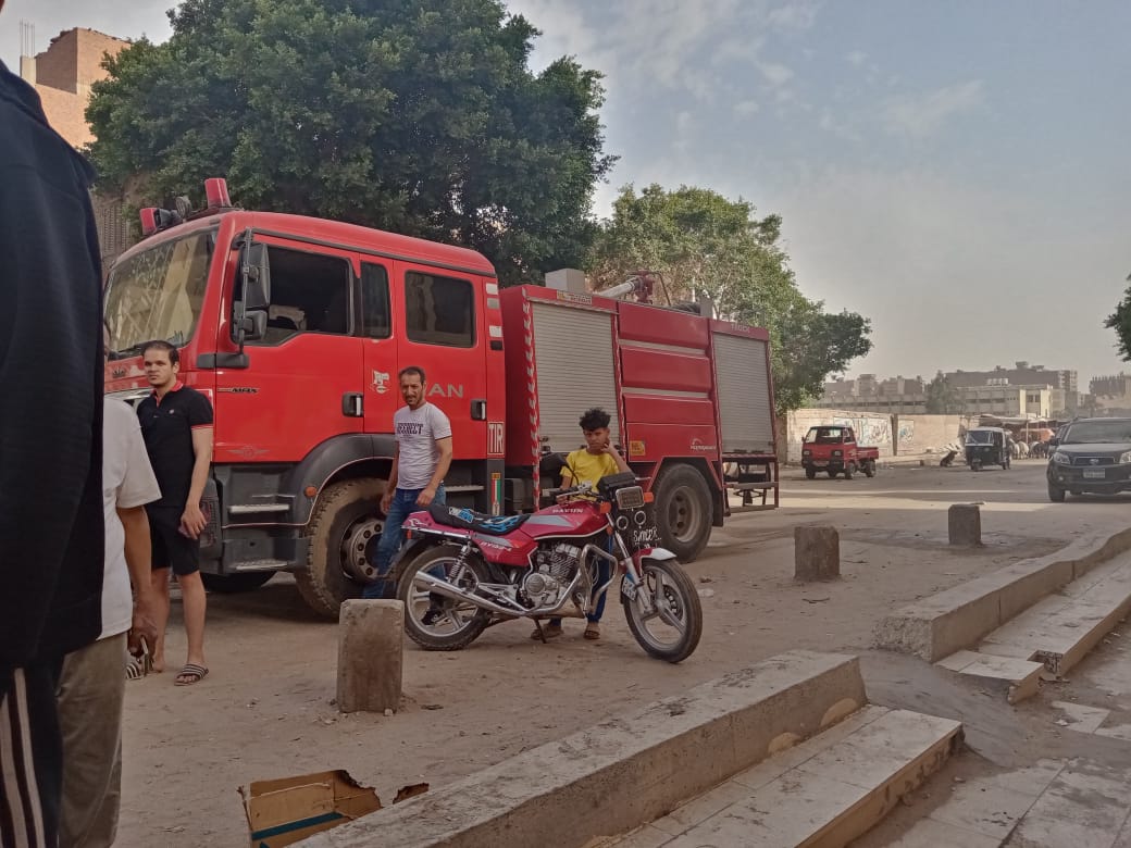 حريق مصنع حلويات شبرا الخيمة،فيتو