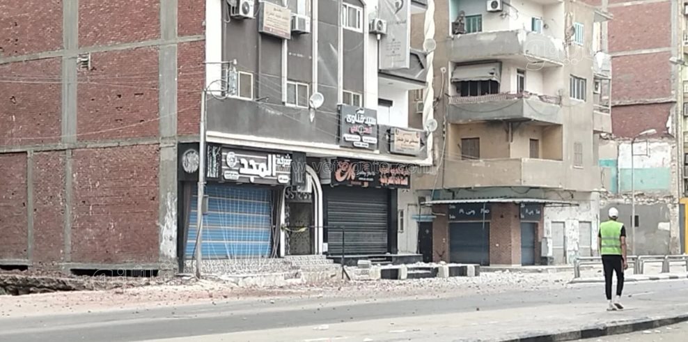 جانب من عملية الازالة،فيتو