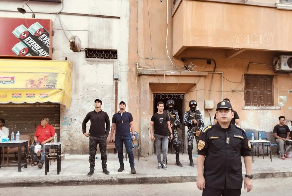 جانب من عملية الازالة،فيتو