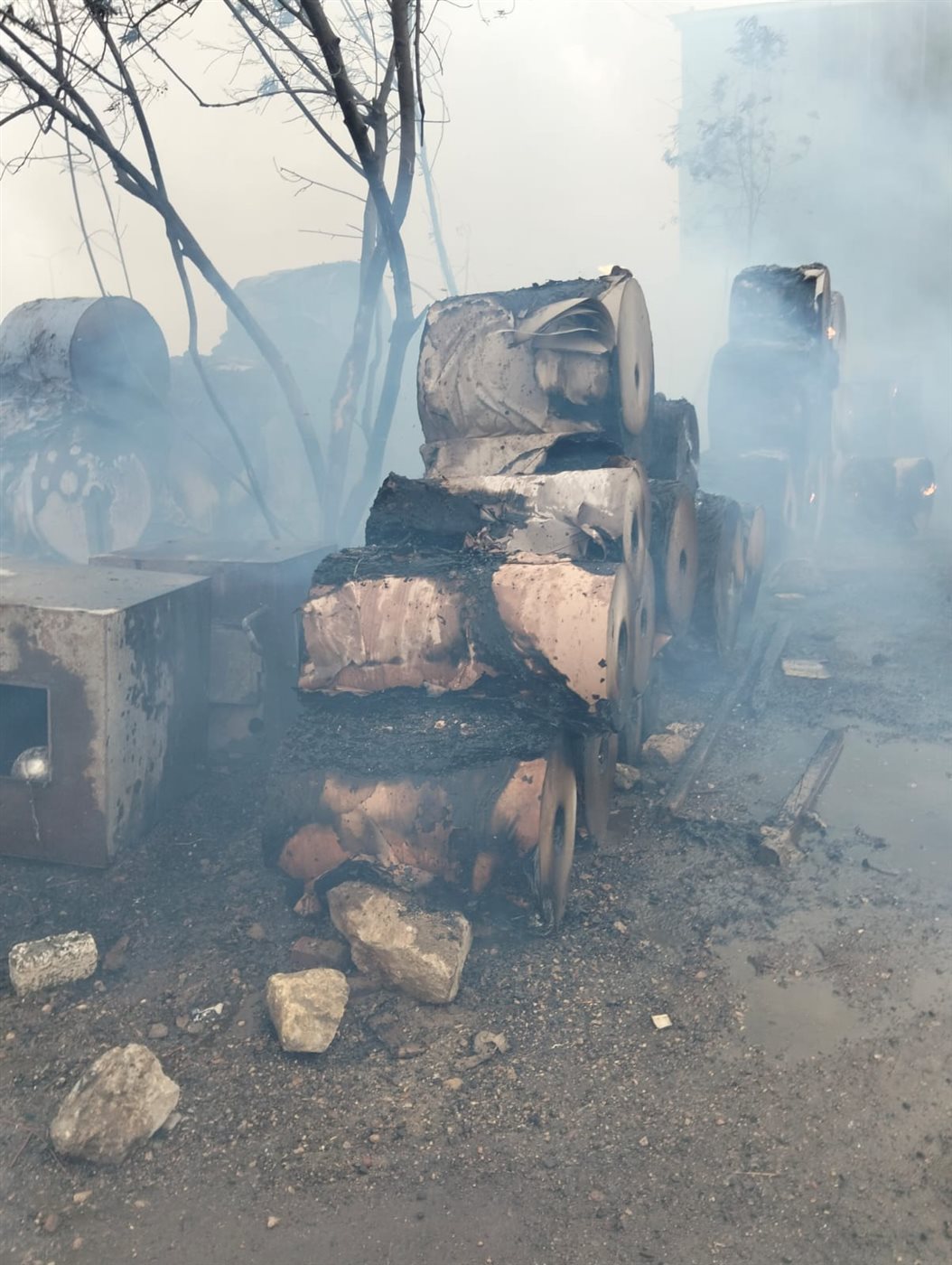 حريق مصنع كرتون بالقليوبية،فيتو