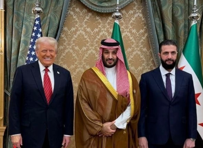 ولى العهد السعودي يتوسط ترامب وأحمد الشرع، فيتو