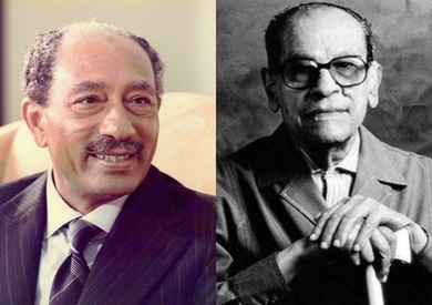 نجيب محفوظ مؤيدا للسادات 