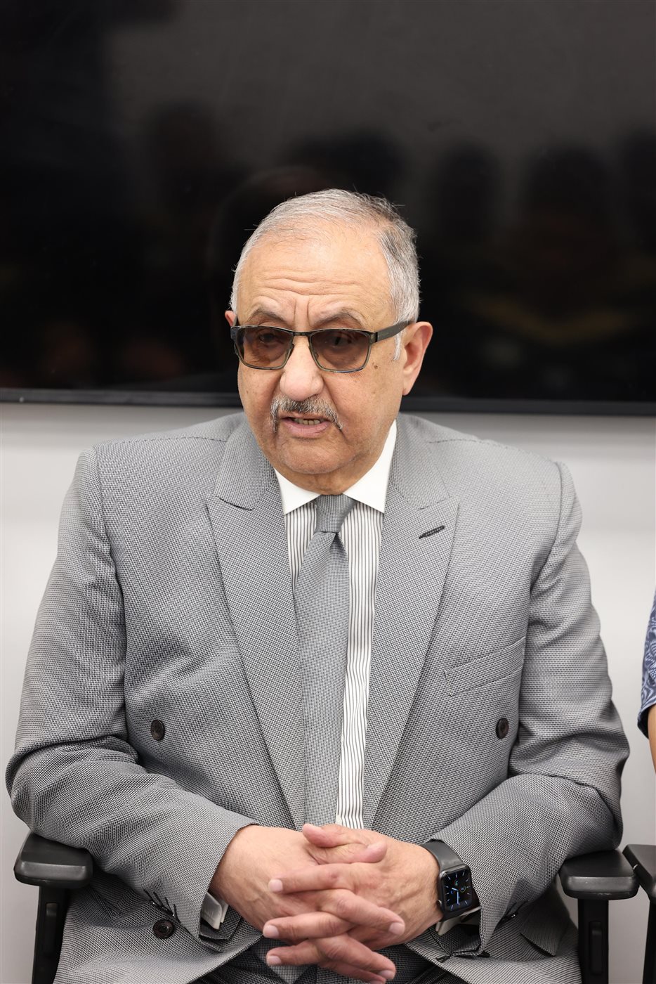 نصار يحفز لاعبي البنك قبل مواجهة الأهلي