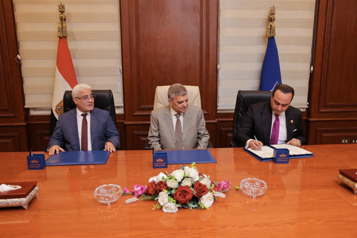 جانب من مراسم التوقيع، فيتو