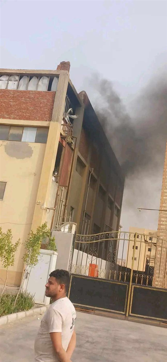 السيطرة على حريق في مصنع بالعاشر من رمضان دون وقوع خسائر بشرية،فيتو