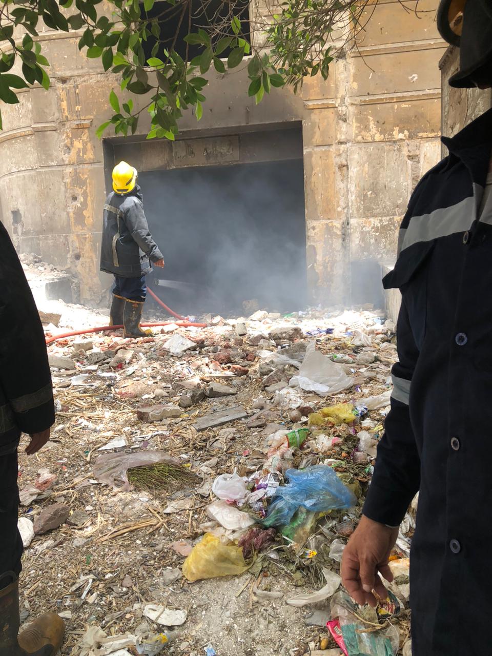 السيطرة على حريق داخل فيلا بمصر الجديدة