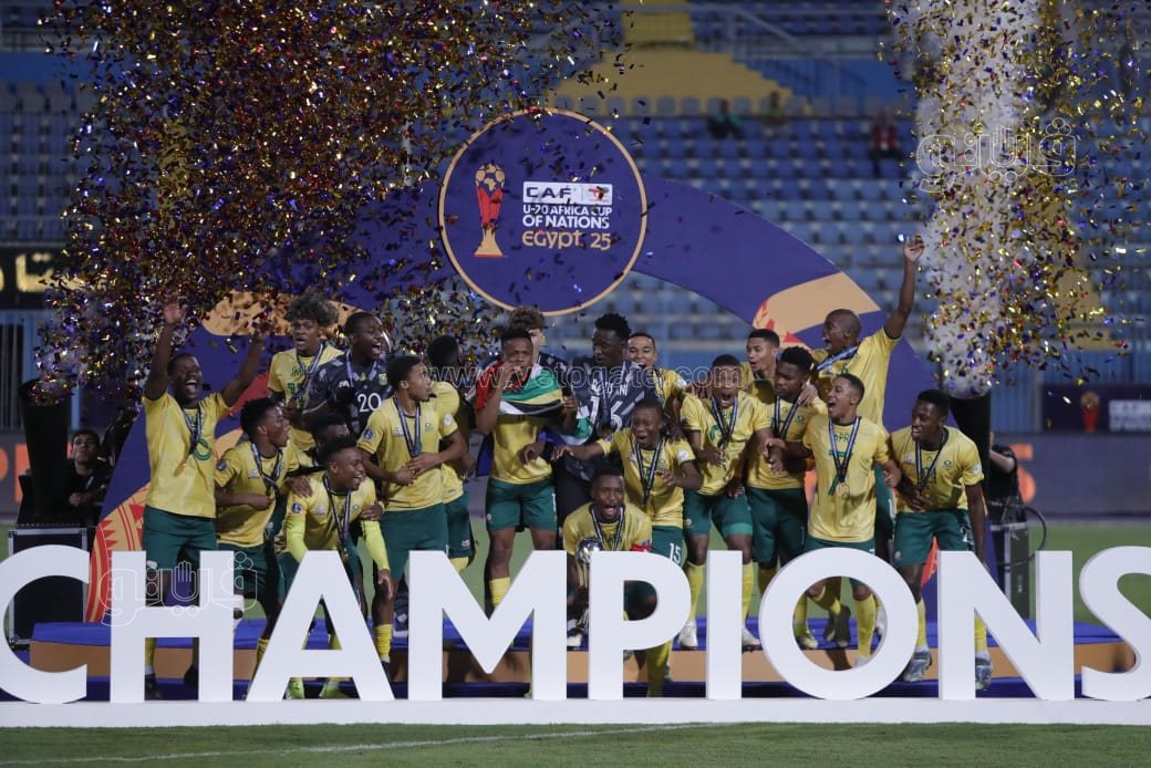 جنوب إفريقيا يفوز على المغرب بهدف ويتوج بطلا لأمم إفريقيا للشباب (7)