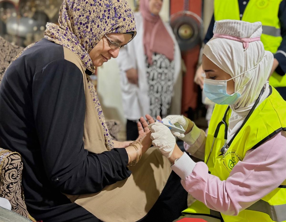 جانب من فعاليات المبادرة، فيتو