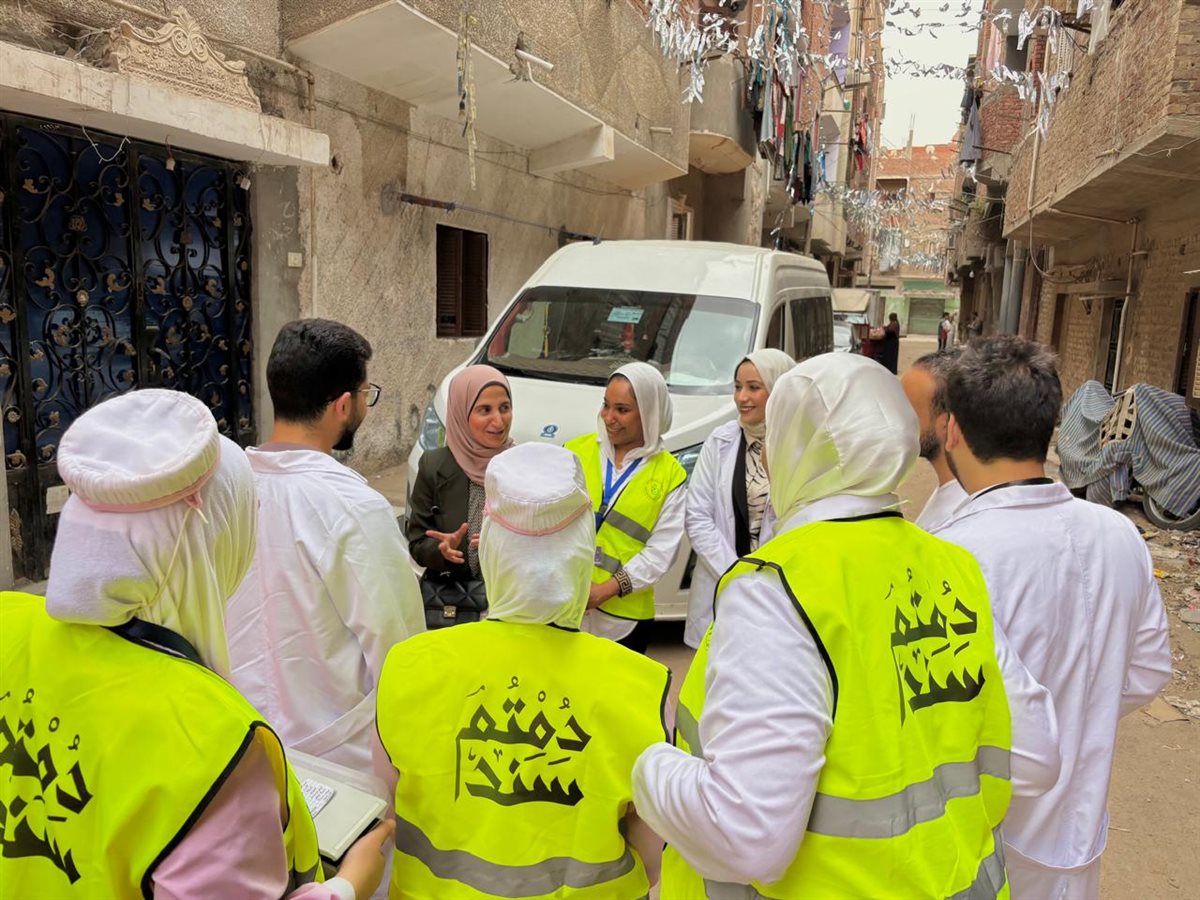 جانب من فعاليات المبادرة، فيتو