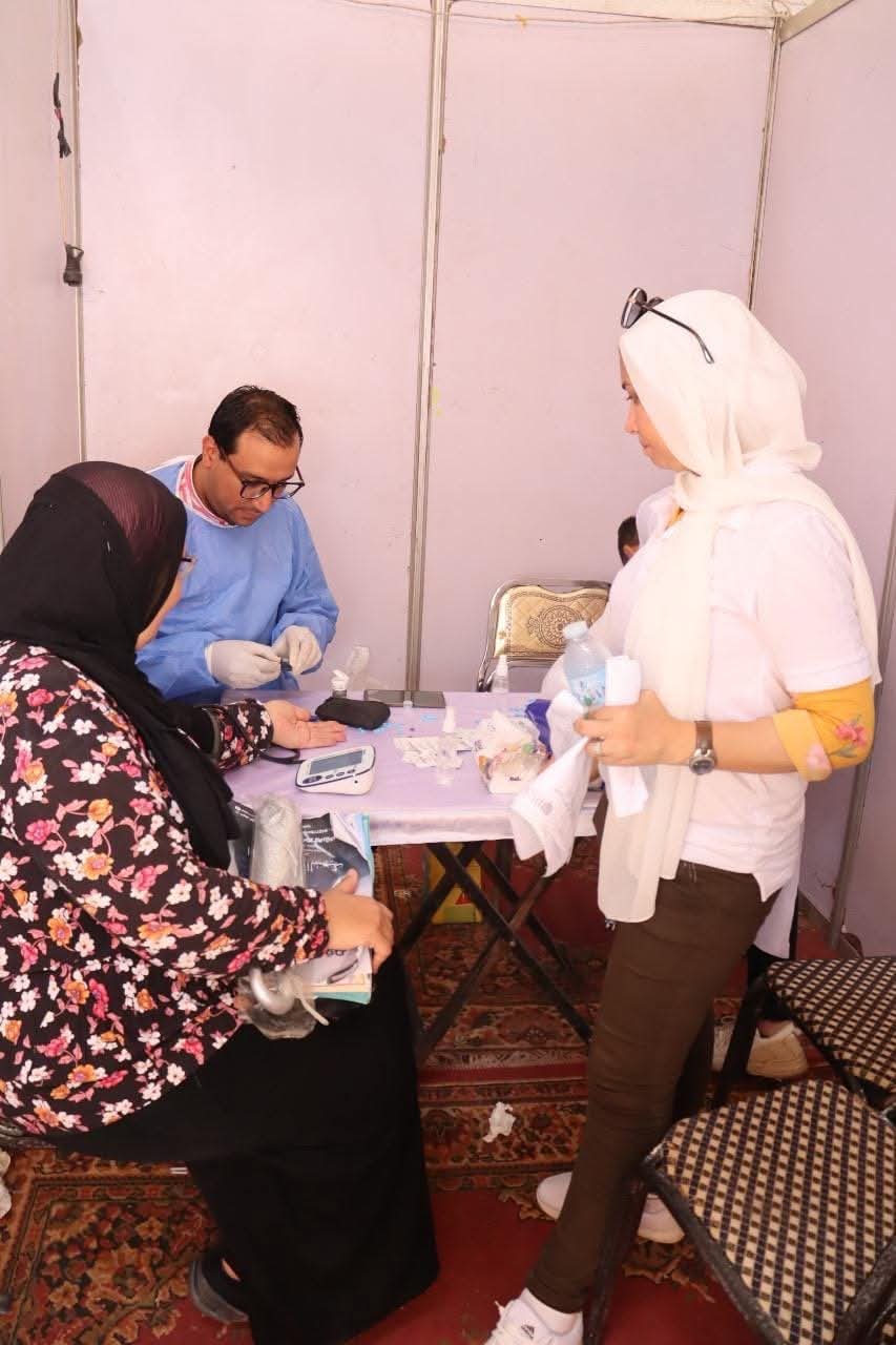 القوافل الطبية للجامعة البريطانية