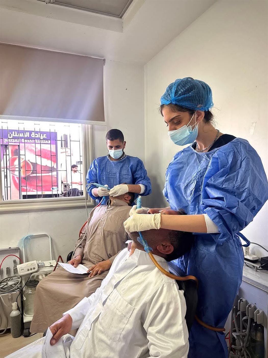 القوافل الطبية للجامعة البريطانية