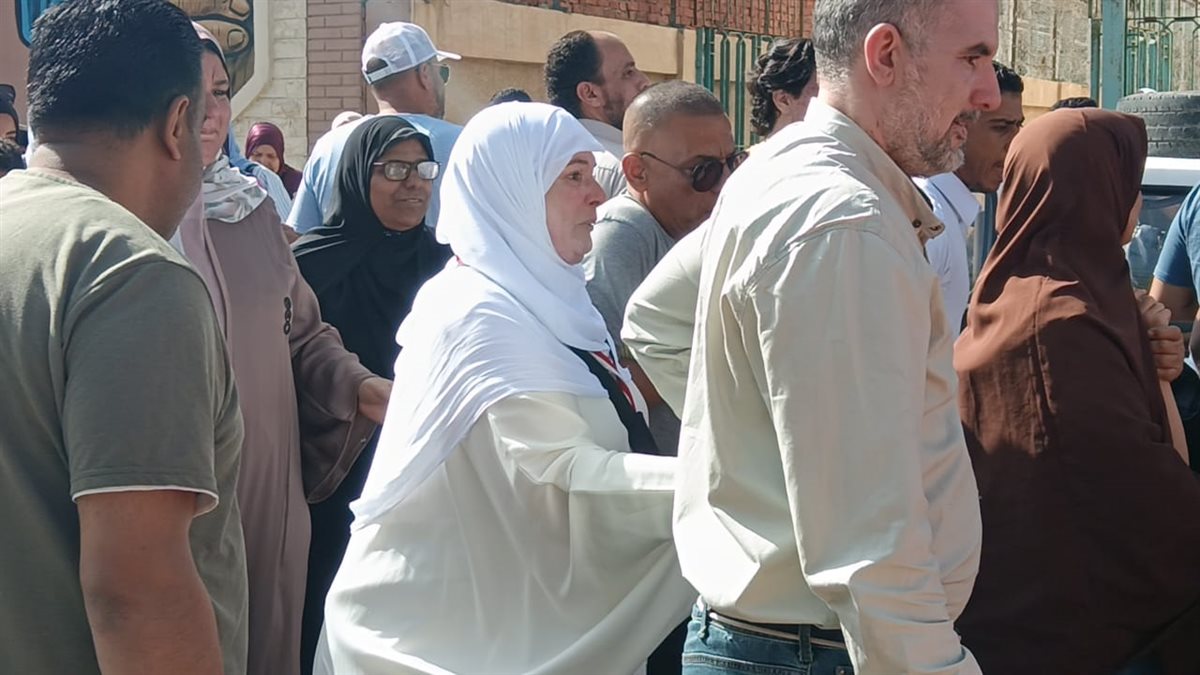 جانب من مغادرة فوج حجاج الجمعيات بالإسماعيلية، فيتو