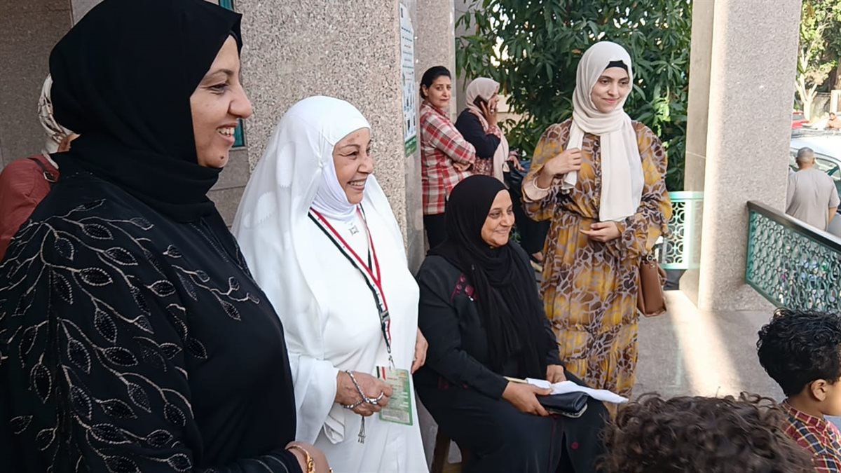 جانب من مغادرة فوج حجاج الجمعيات بالإسماعيلية، فيتو