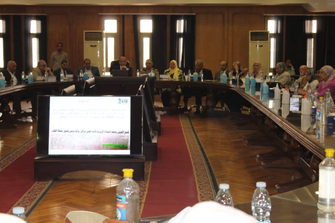 اجتماع مجلس إدارة مستشفيات جامعة القاهرة