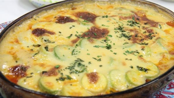 كوسة بالبشاميل