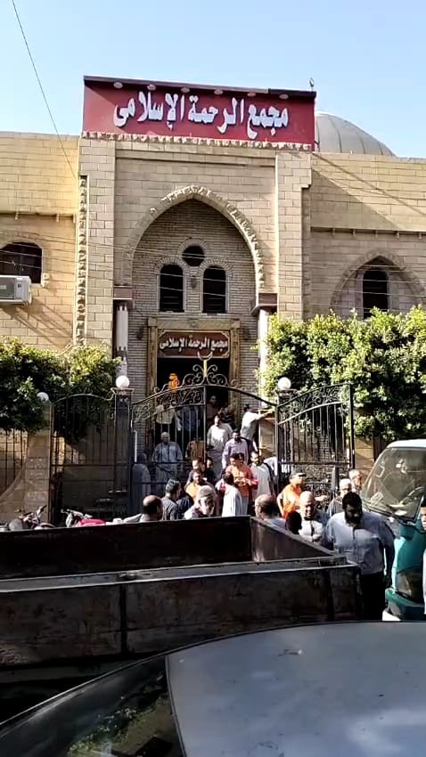 تشييع جثمان الرضيع آدم ببني سويف