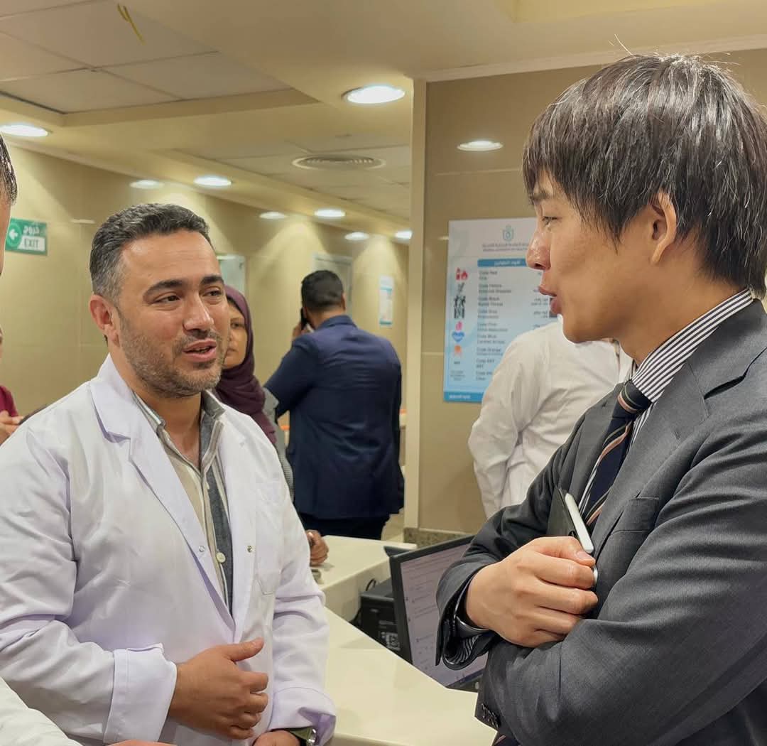 جانب من زيارة الوفد، فيتو