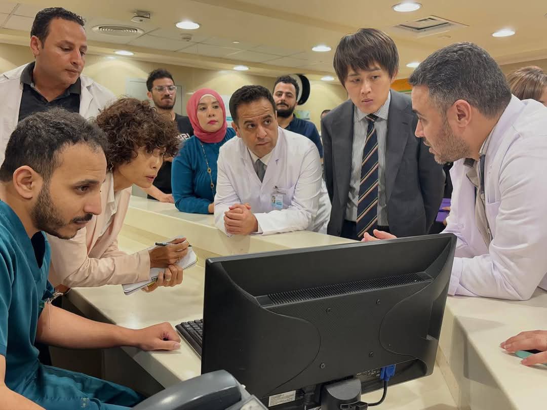 جانب من زيارة الوفد، فيتو