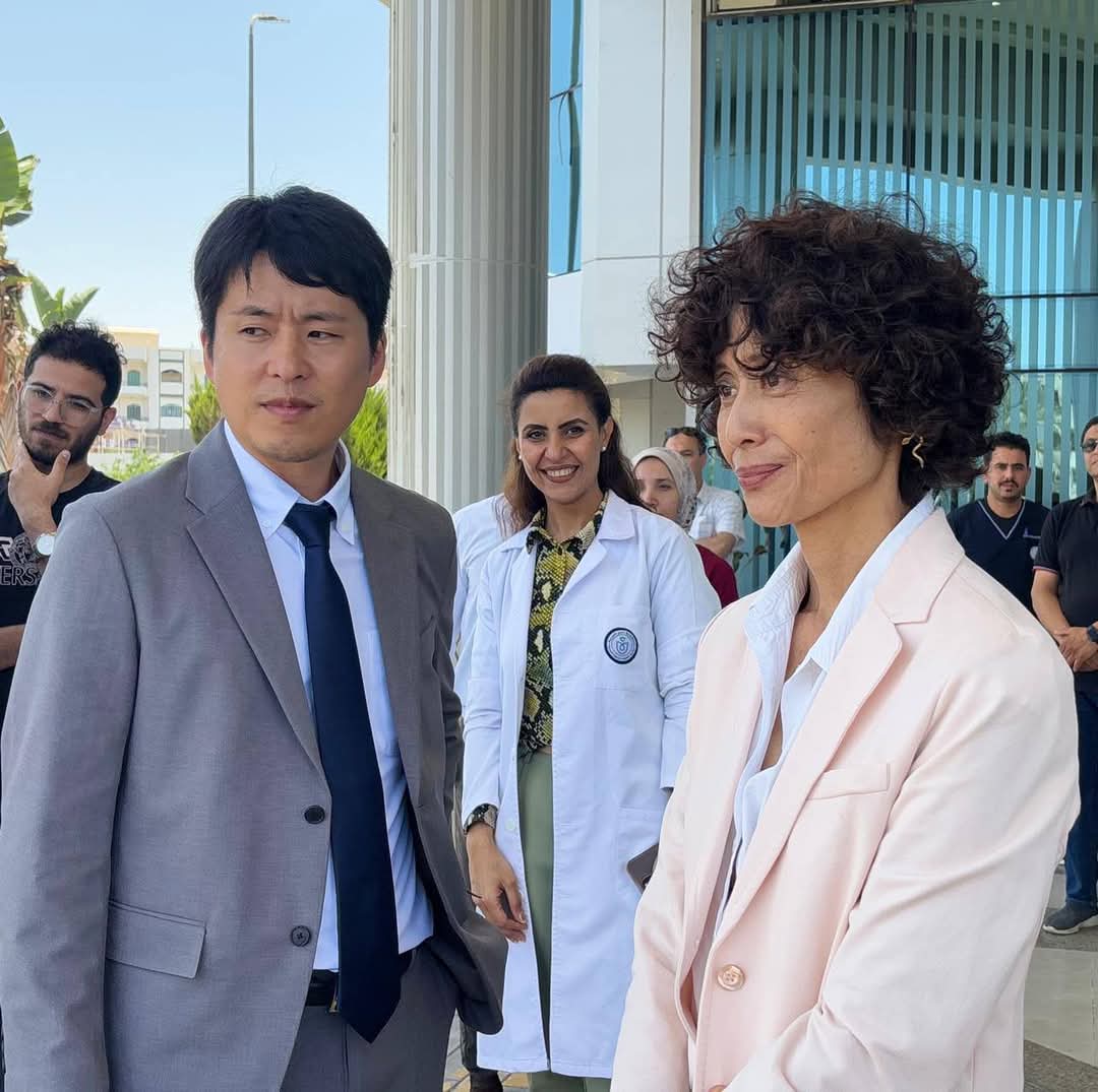 جانب من زيارة الوفد، فيتو