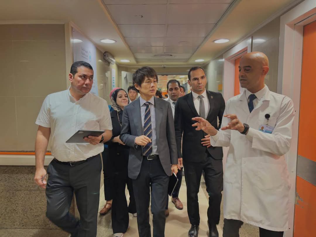 جانب من زيارة الوفد، فيتو