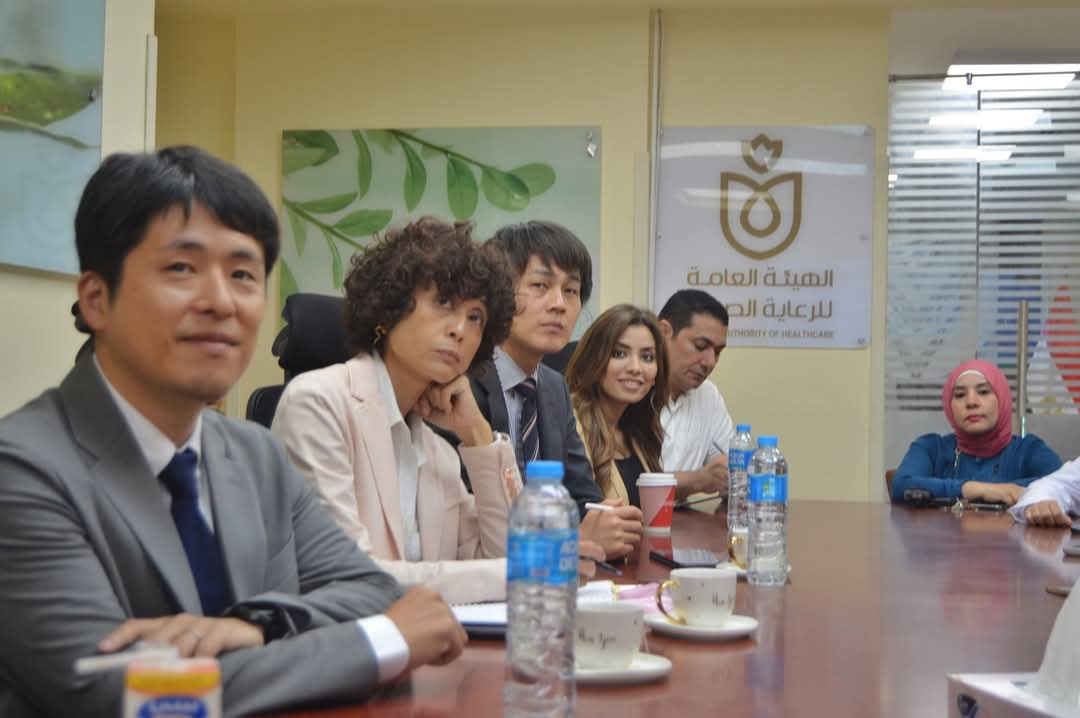 جانب من زيارة الوفد، فيتو