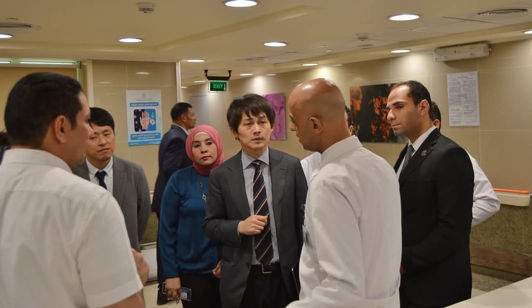 جانب من زيارة الوفد، فيتو