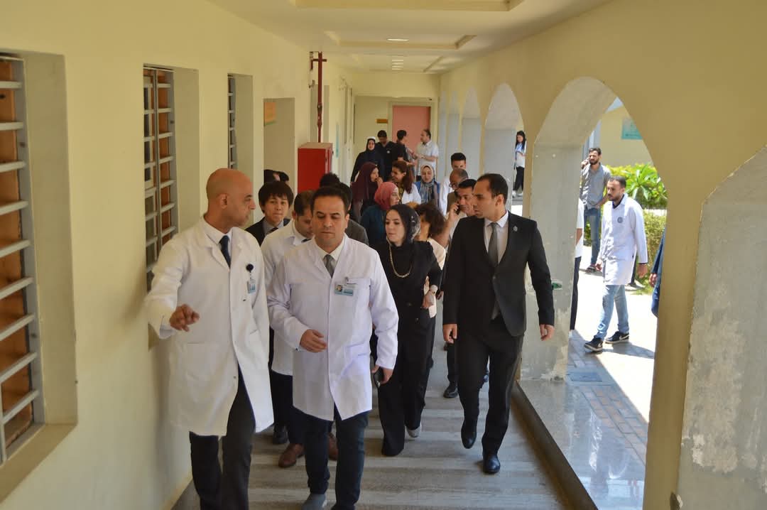 جانب من زيارة الوفد، فيتو