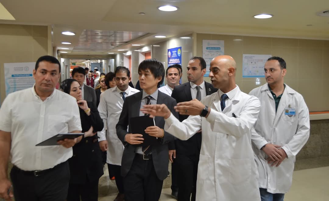 جانب من زيارة الوفد، فيتو