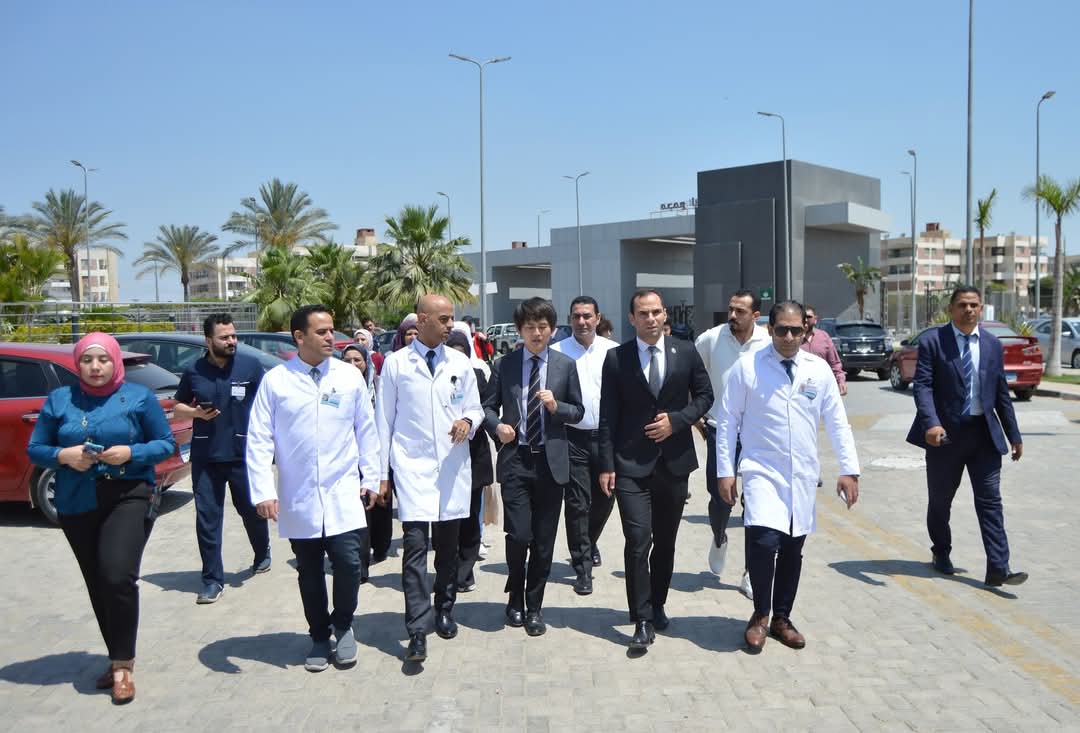 جانب من زيارة الوفد، فيتو