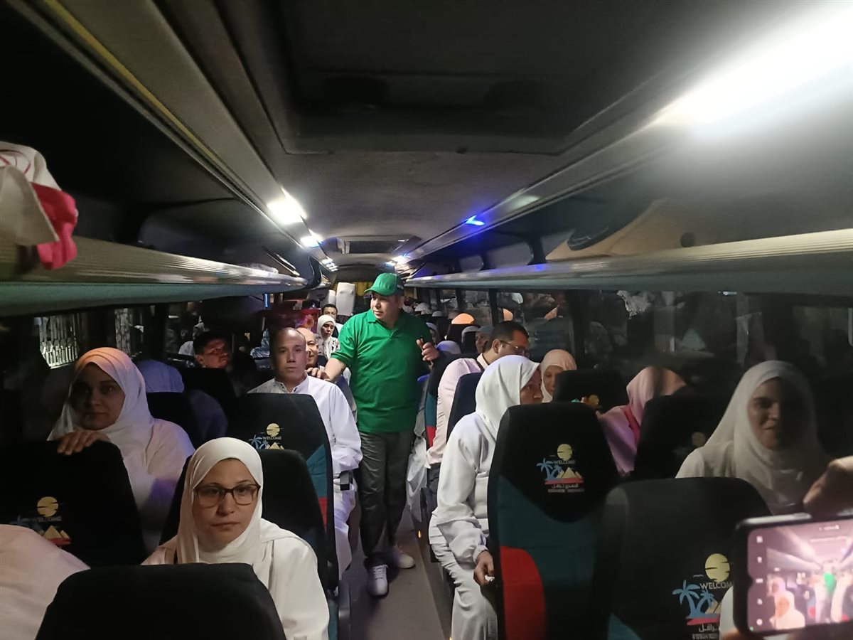 الفوج الثاني لحجاج الجمعيات بالقليوبية،فيتو 