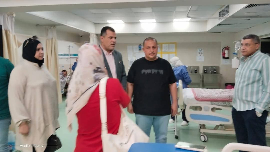 وكيل تعليم دمياط يتابع حالة رتال الصحية بالمستشفي