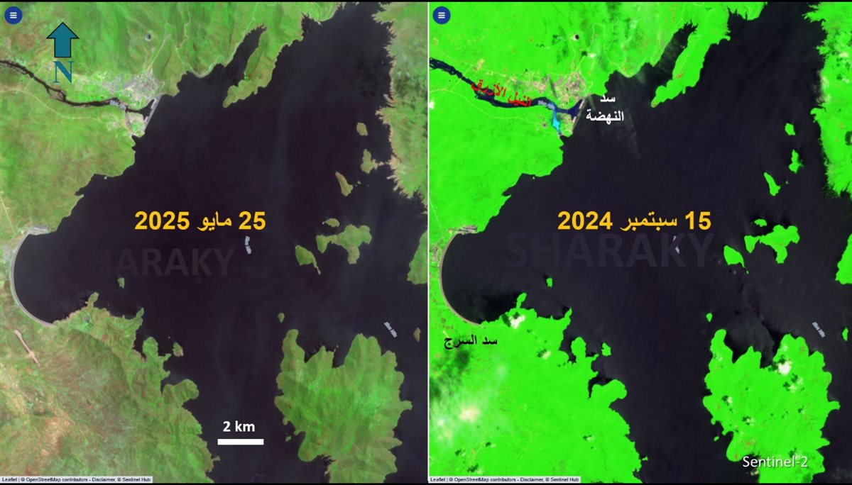 صور الأقمار الصناعية لسد النهضة، فيتو