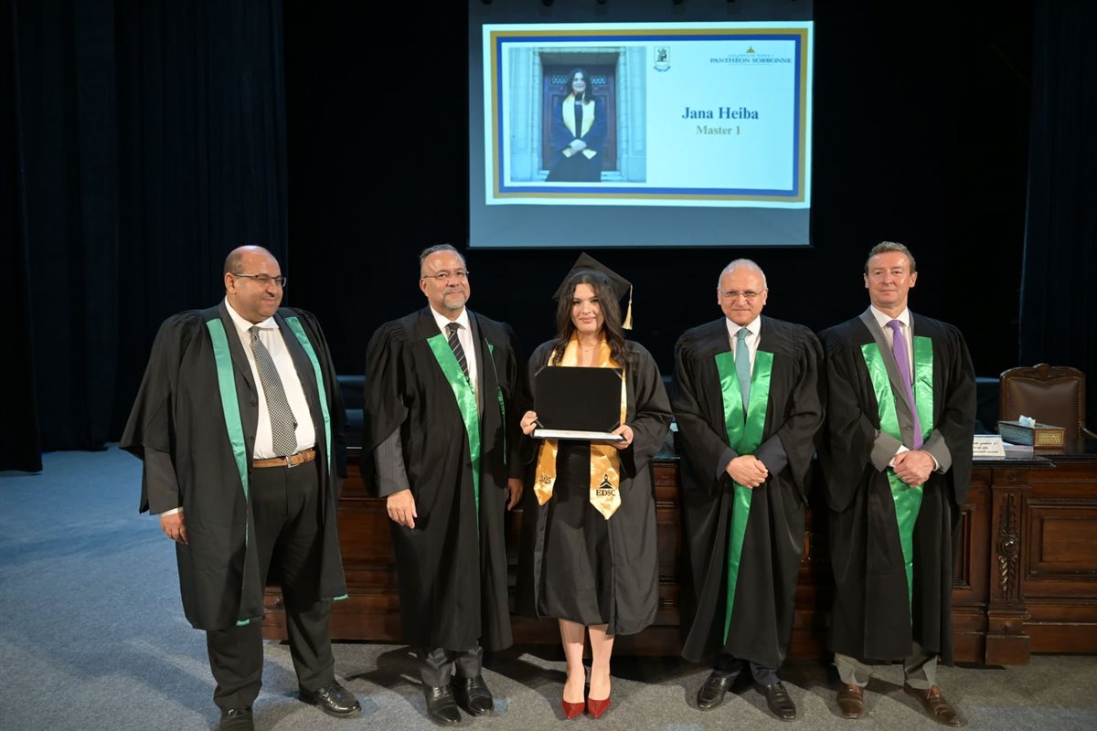 تخريج دفعة جديدة من كلية حقوق السوربون