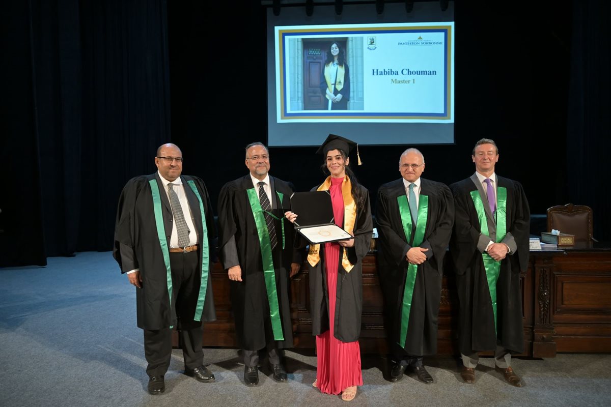 تخريج دفعة جديدة من كلية حقوق السوربون